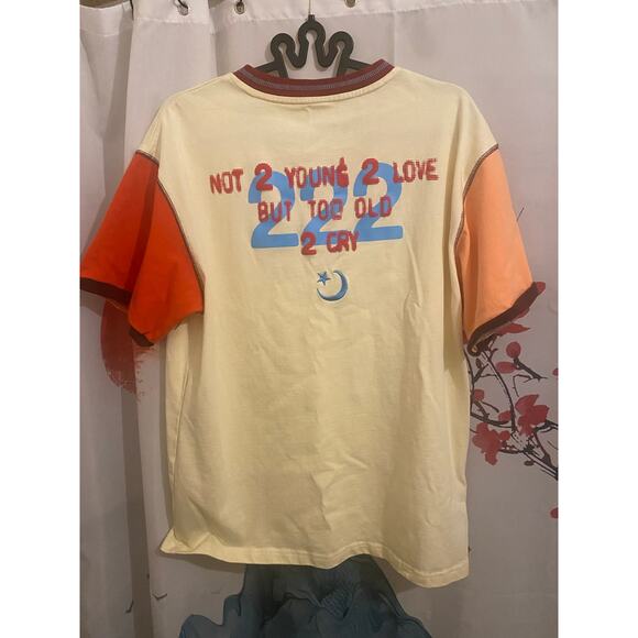 Shady Attire Memento Amare Heavy Weight Ringer Tee Shirt - Picture 3 of 7